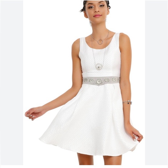 NWT Her Universe Disney Star Wars Princess Leia Costume Cosplay Dress Sz S - Picture 1 of 6